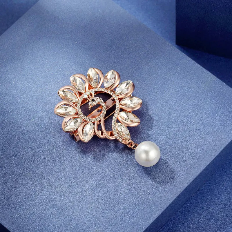 CHIMERA Alloy Electroplated Brooch Jewelry Women's-2