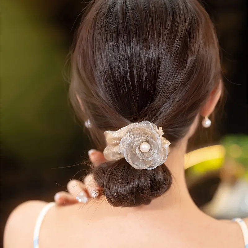 CHIMERA Fabric Hair Tie Hair Accessory Headwear Women's-4
