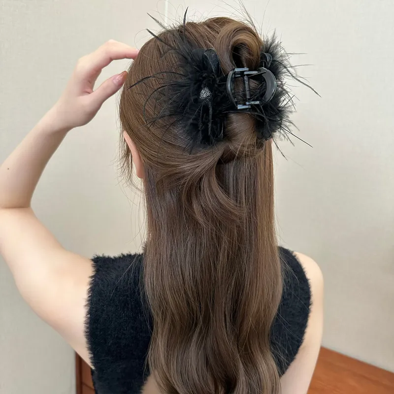 CHIMERA Acrylic Hair Clips Women's-4