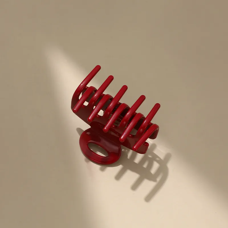 CHIMERA Acetate Plate Hair Clip Claw Clip Headpiece Women's-4