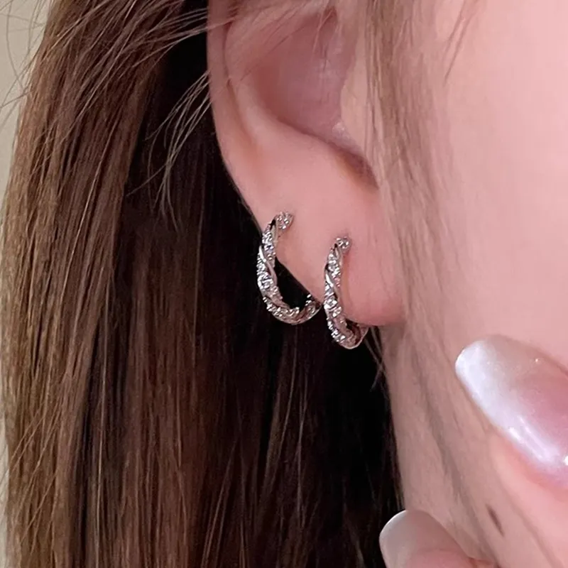 CHIMERA Copper Alloy Hoop Earrings Jewelry Accessories Women's-5