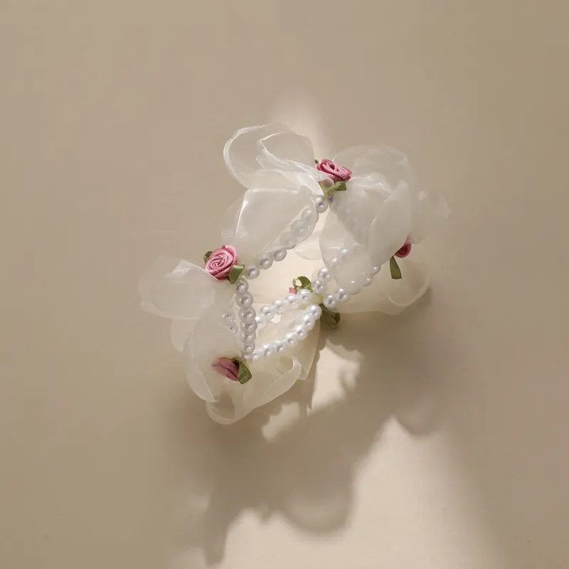 CHIMERA Fabric Rubber Band Hair Tie Women's-3