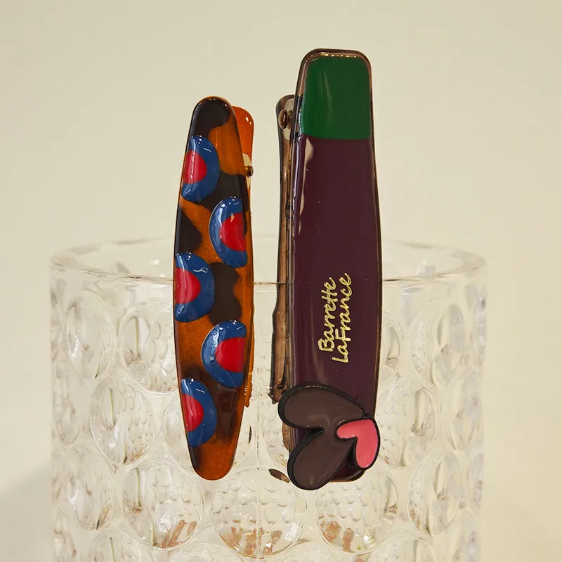 CHIMERA Resin Hair Clips Women's-6