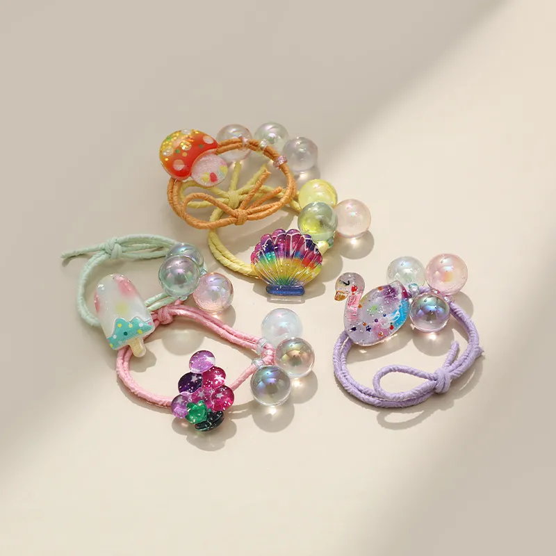 CHIMERA Rubber Band Hair Tie Women's-4