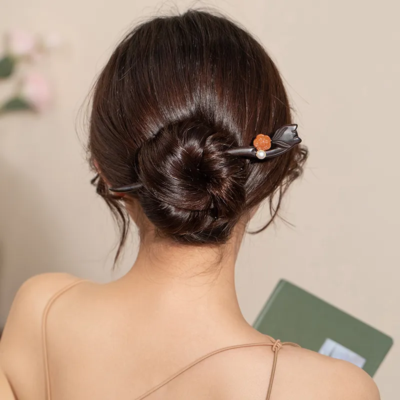 CHIMERA Wooden Hairpins Women's-5
