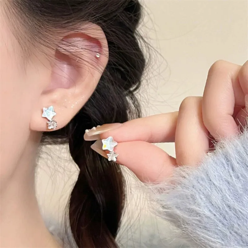 CHIMERA Alloy Electroplated Stud Earrings Women's-1