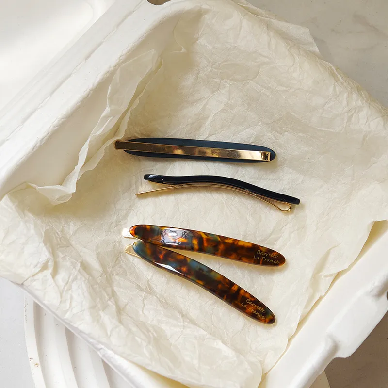 CHIMERA Acetate Plate Hair Clips Women's-4