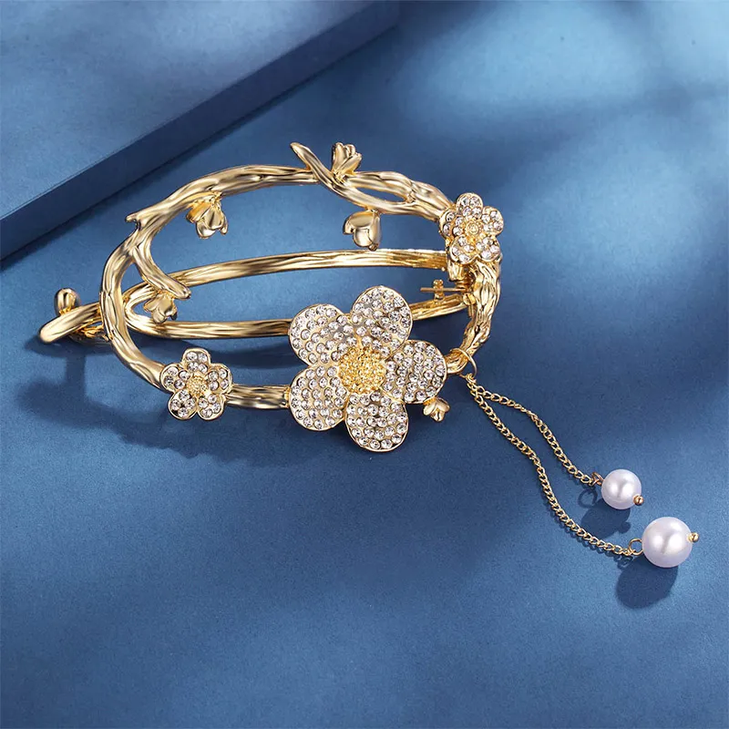 CHIMERA Artificial Pearl Hair Clips Women's-1