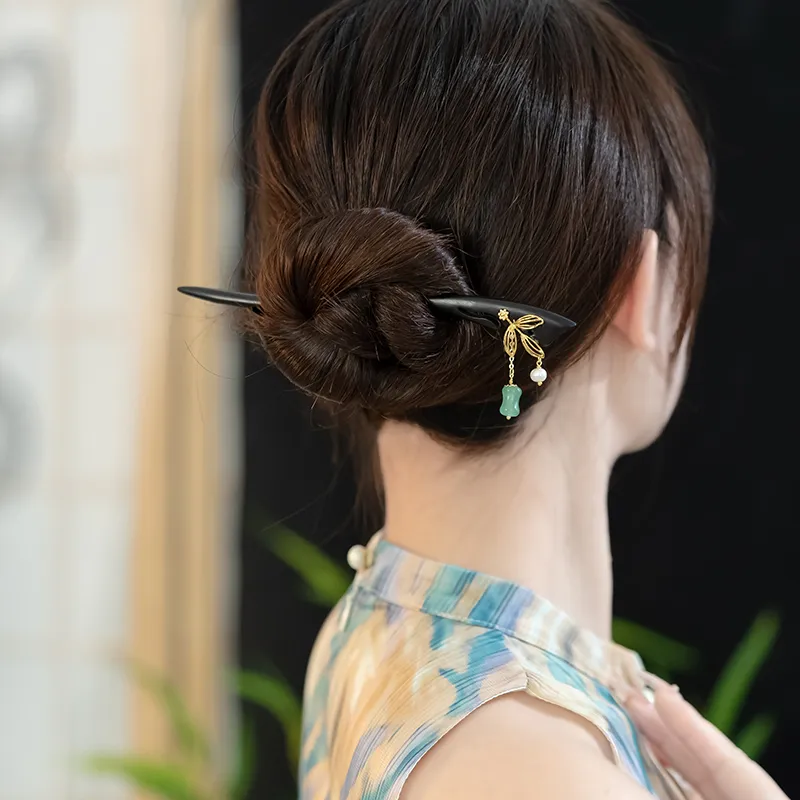 CHIMERA Wooden Hairpins Women's-5