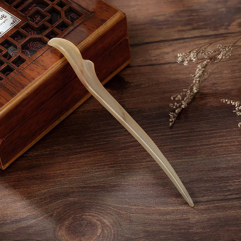 CHIMERA Sheep Horn Hairpins Women's-5