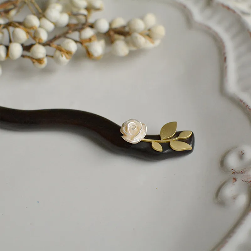 CHIMERA Wooden Hairpins Women's-19