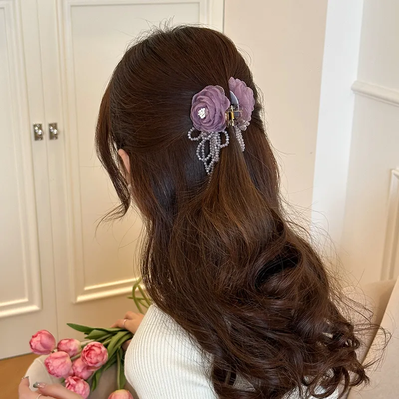 CHIMERA Fabric Hair Clips Women's-2