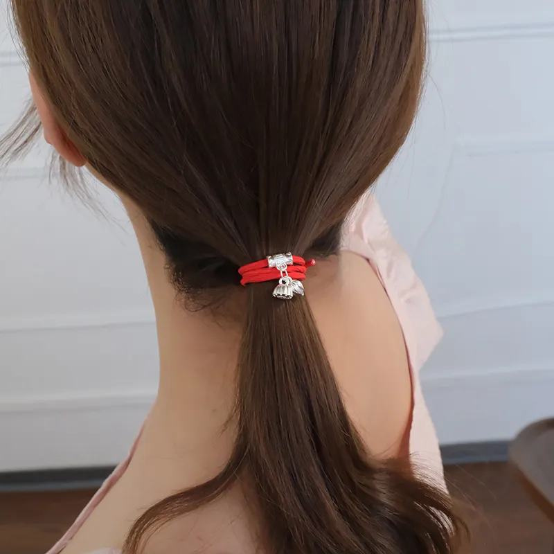 CHIMERA Fabric Rubber Band Hair Tie Hair Accessory Headpiece Women's-14