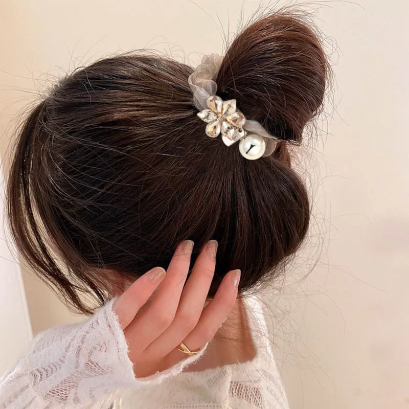 CHIMERA Silk Chiffon Hair Tie Women's-4