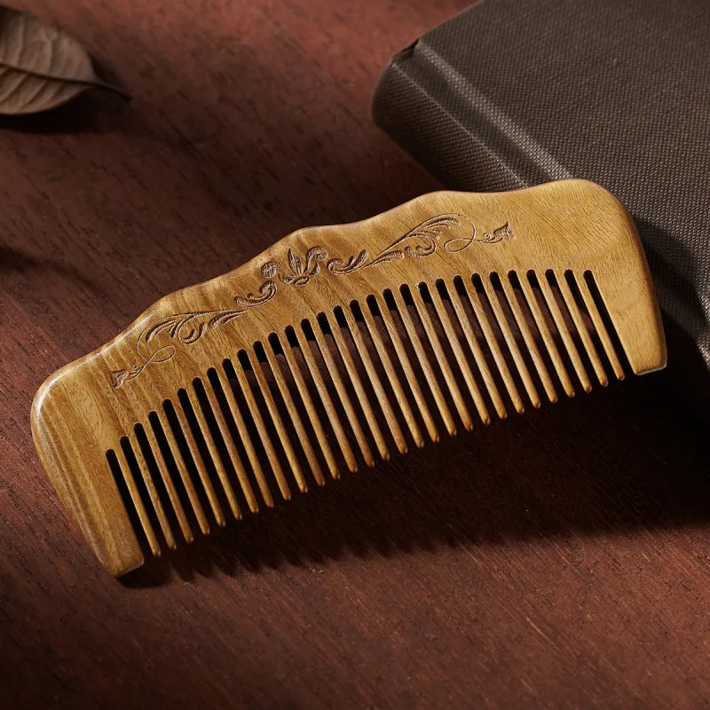 CHIMERA Sandalwood Wooden Comb With Close Teeth Accessories Unisex-3