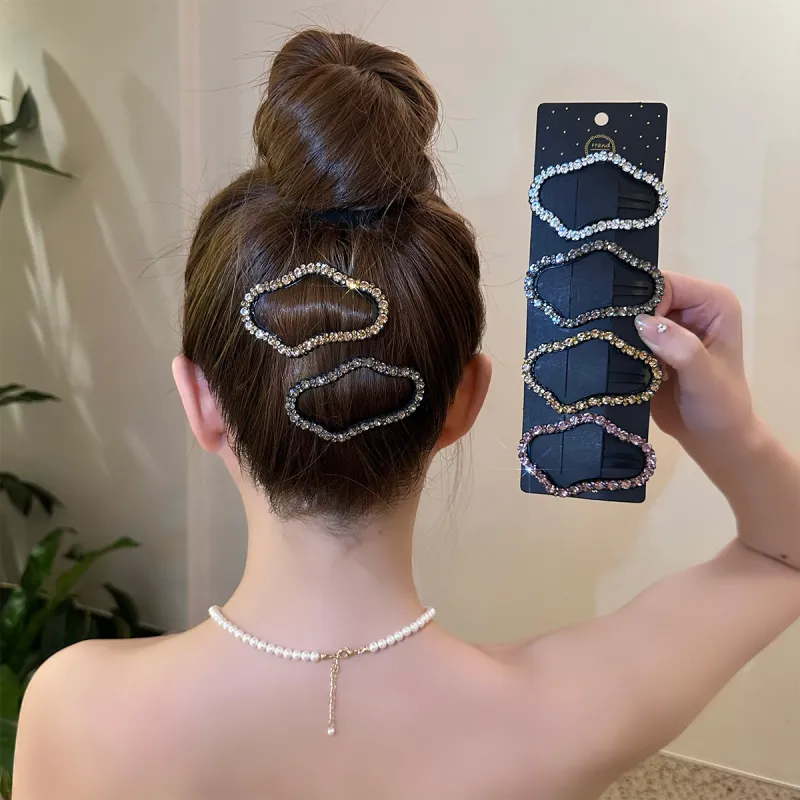CHIMERA Alloy Hair Clip Hair Accessory Headpiece Women's-2