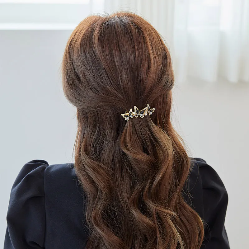 CHIMERA Alloy Electroplated Hair Clips Women's-4