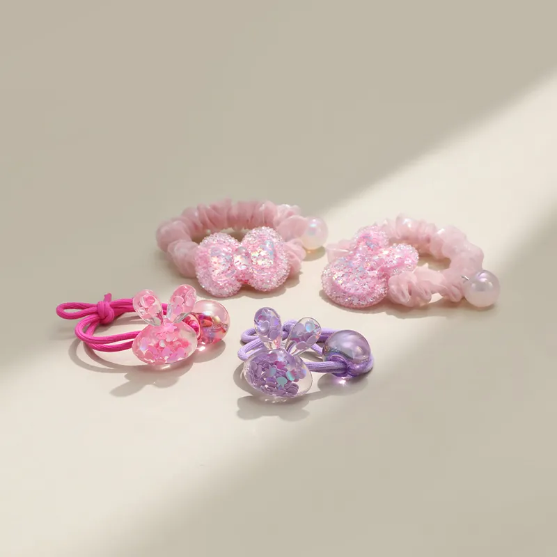 CHIMERA Fabric Rubber Band Hair Tie Women's-3