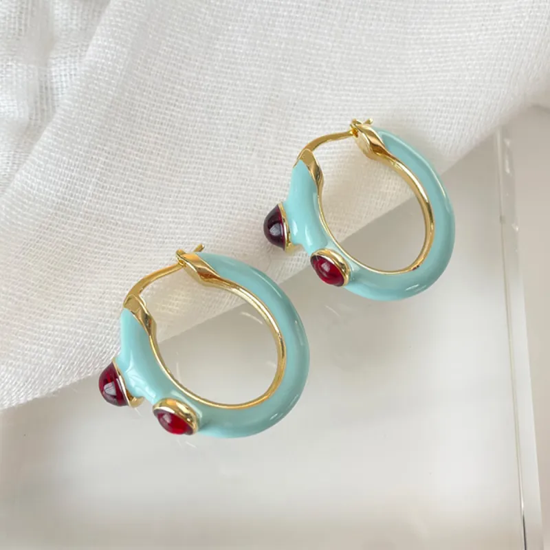 CHIMERA Copper Plating Earrings Women's-5