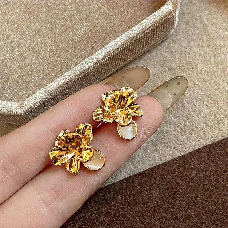 CHIMERA Copper Alloy Earrings Women's-2