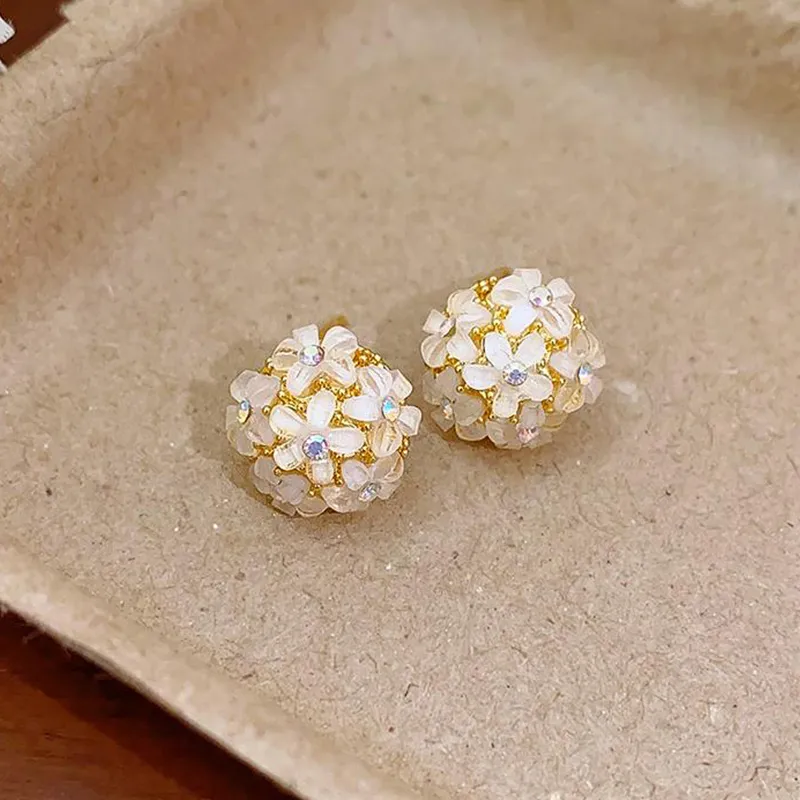 CHIMERA Copper Alloy Stud Earrings Women's-2