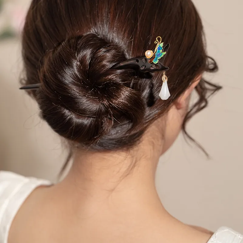 CHIMERA Wooden Hairpins Women's-5