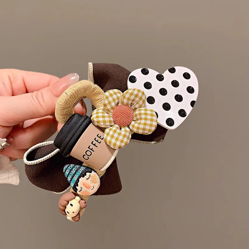 CHIMERA Fabric Hair Clip Claw Clip Hair Accessory Headpiece Women's-3