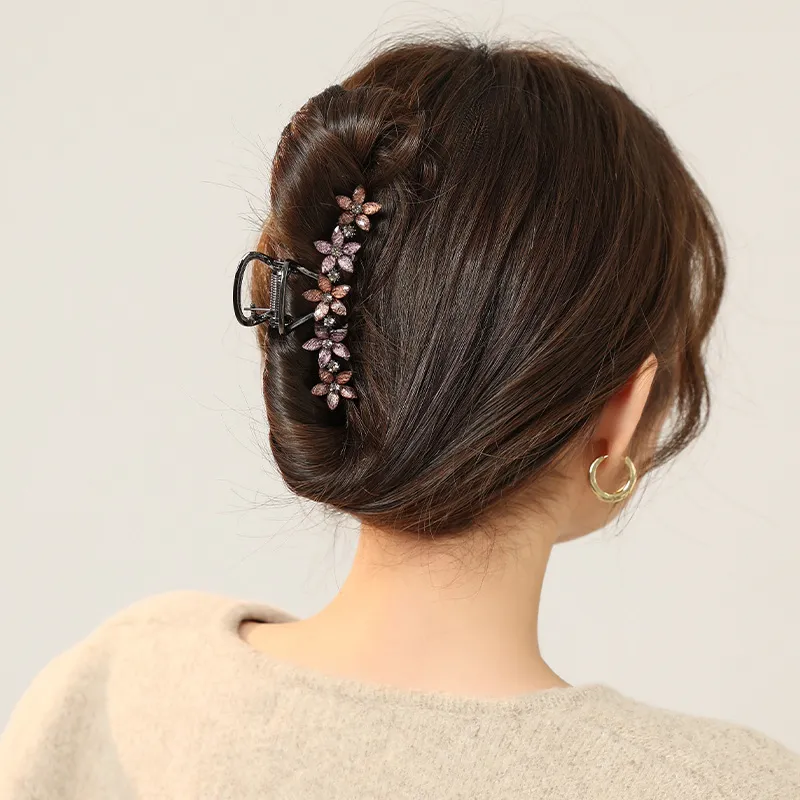 CHIMERA Alloy Hair Clip Claw Clip Hair Accessory Headpiece Women's-2