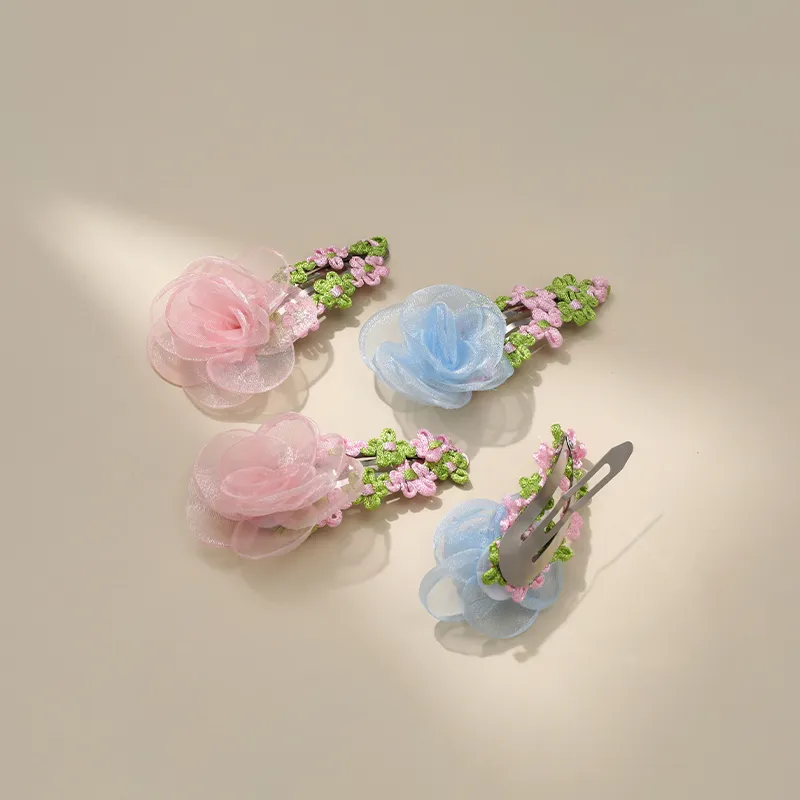 CHIMERA Fabric Hair Clips Women's-6
