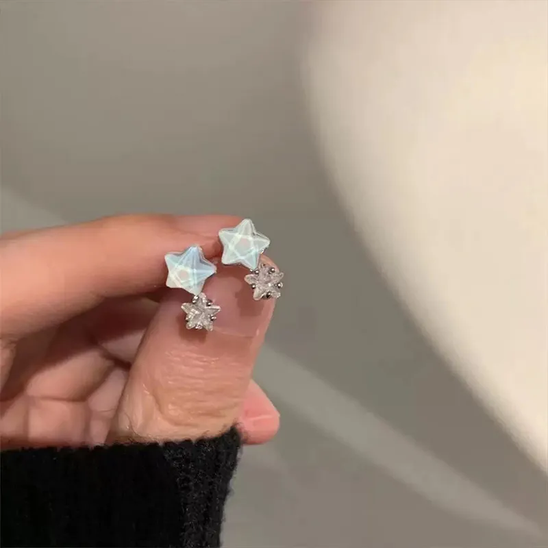 CHIMERA Alloy Electroplated Stud Earrings Women's-5