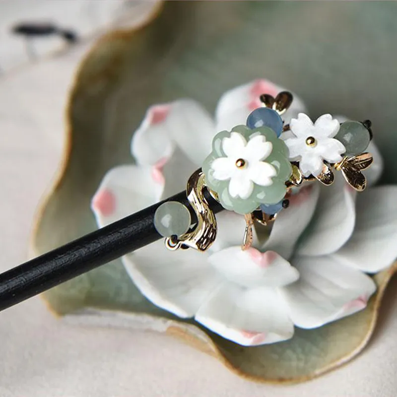 CHIMERA Wooden Hairpins Women's-2