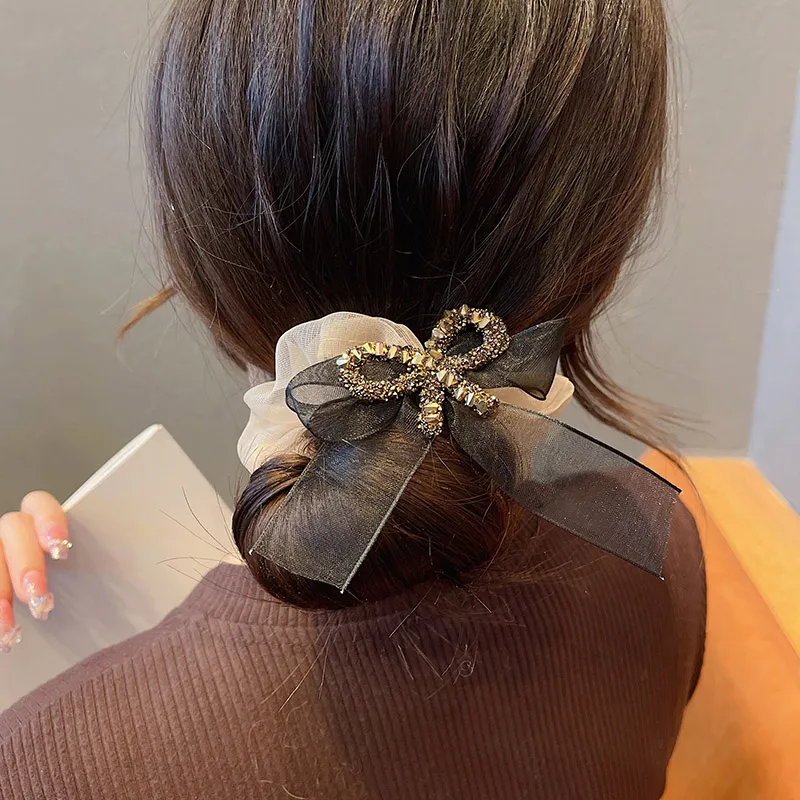 CHIMERA Gauze Hair Tie Hair Accessory Headpiece Women's-4