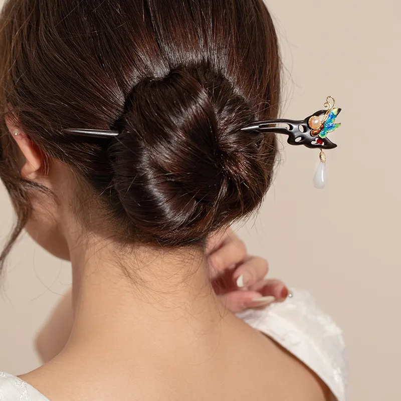 CHIMERA Wooden Hairpins Women's-4