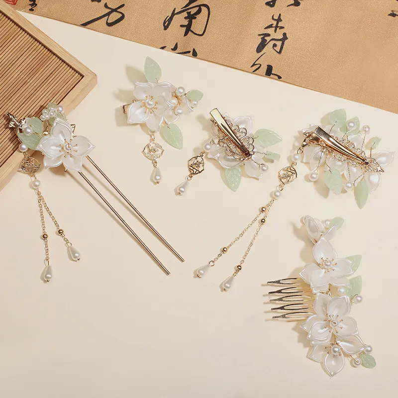 CHIMERA Alloy Hair Clip Hair Side Comb Headpiece Women's-7