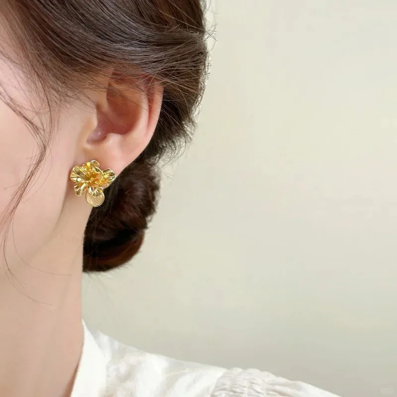 CHIMERA Copper Alloy Earrings Women's-4