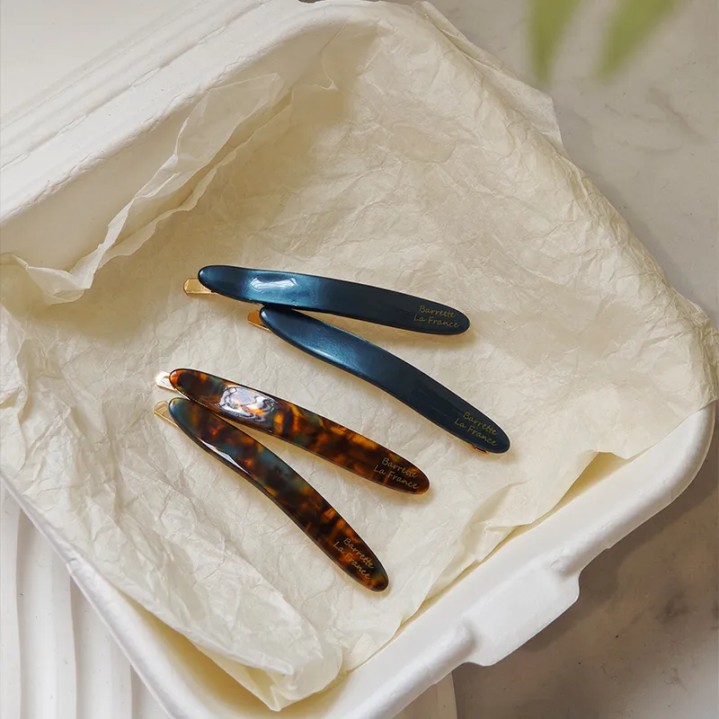 CHIMERA Acetate Plate Hair Clips Women's-7