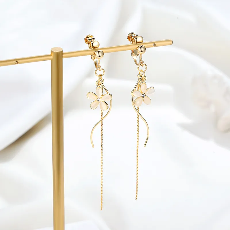 CHIMERA Alloy Clip On Earrings Women's-1