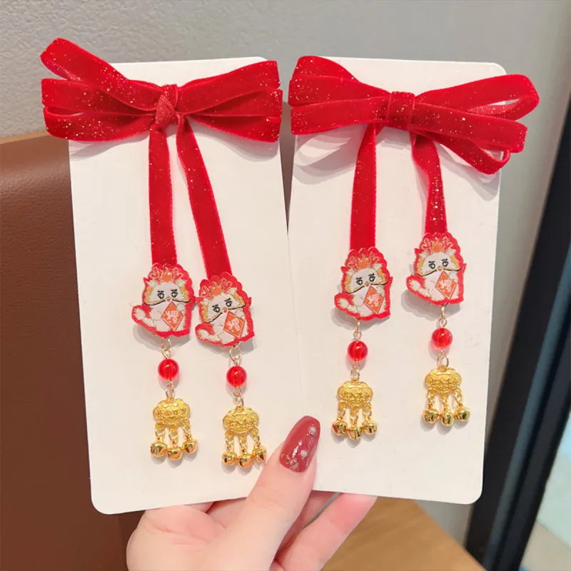 CHIMERA Velour Fabric Ribbon Hair Accessory Headpiece Kids'-1