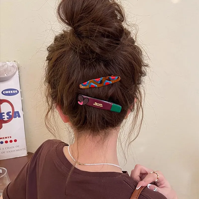 CHIMERA Resin Hair Clips Women's-5