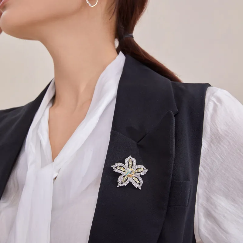 CHIMERA Alloy Electroplated Brooches Women's-1