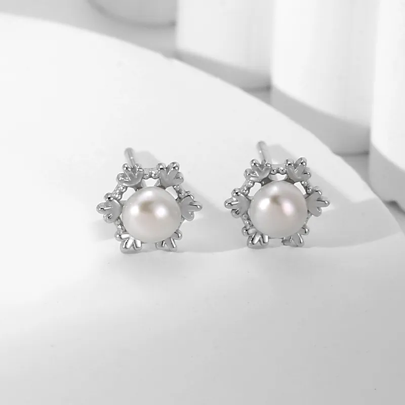 CHIMERA S925 Silver Stud Earrings Women's-1