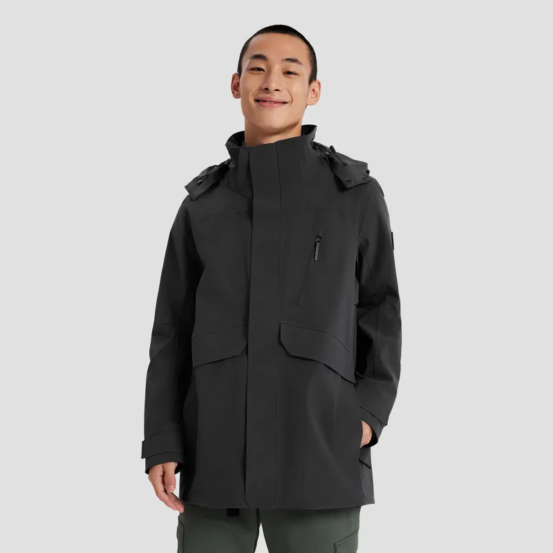 Jack Wolfskin Water Resistant Windproof Breathable Water Repellent Windbreaker Jacket Men's-5
