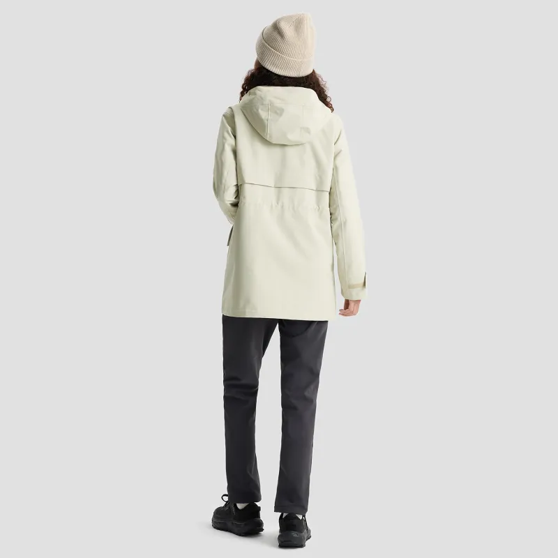 Jack Wolfskin Waterproof Lightweight Windbreaker Jacket Women's-4
