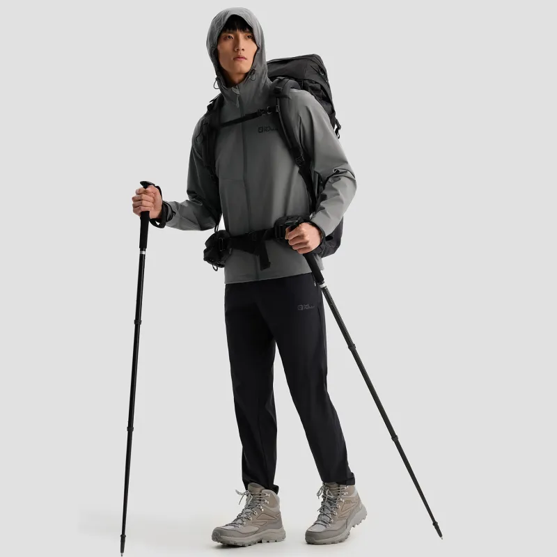 Jack Wolfskin Hiking Outdoor Hiking Urban Living/Travel/Commuting Waterproof And Windproof Windbreaker Jacket Unisex-9