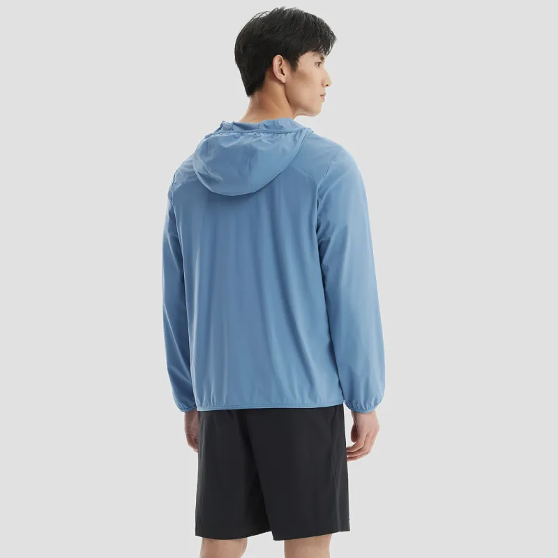 Jack Wolfskin Breathable Quick Dry UV Protection Sun Protection Jacket Men's-4