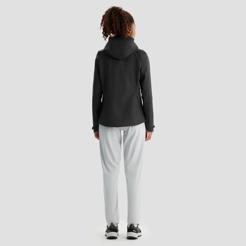 Jack Wolfskin KAMMWEG Water Resistant Windproof And Water Repellent Windbreaker Jacket Women's-3