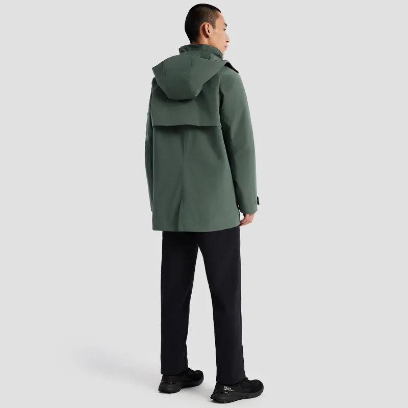 Jack Wolfskin Water Resistant Windproof Breathable Water Repellent Windbreaker Jacket Men's-13