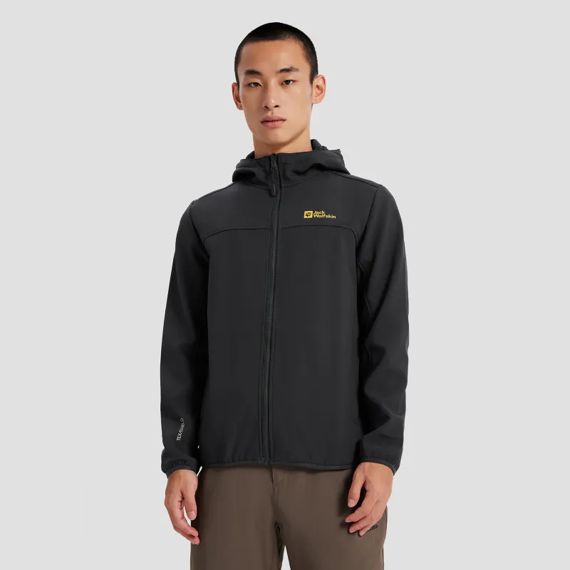 Jack Wolfskin Outdoor Hiking Water-Resistant Water-Repellent Windbreaker Jacket Men's-31