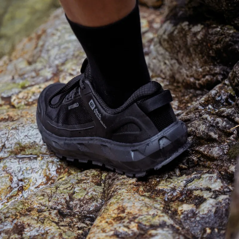 Jack Wolfskin HIKE VENTURA Cushioning Slip Resistant Waterproof Lightweight Grip Low Top Hiking Shoes Men's-6