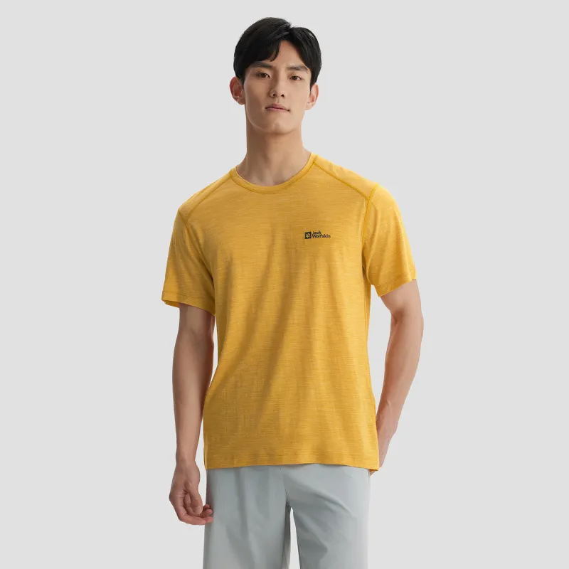 Jack Wolfskin T Shirt Men's Dark Gray-9